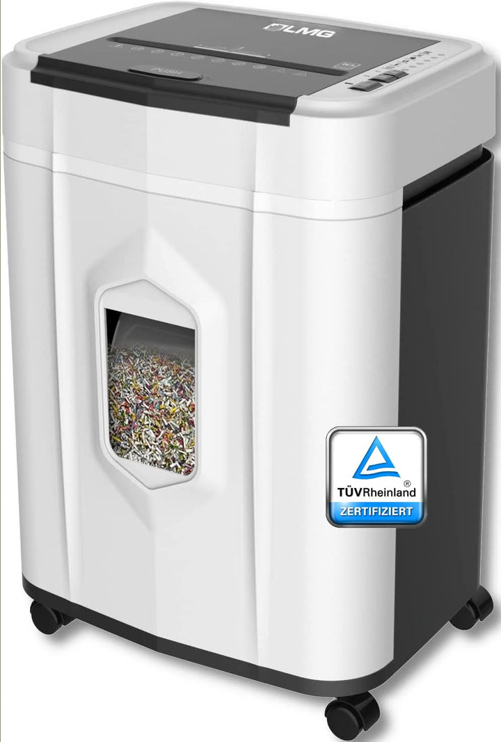 Aktenvernichter Auto-Feed 120 Blatt P-4 Partikelschnitt 25L
