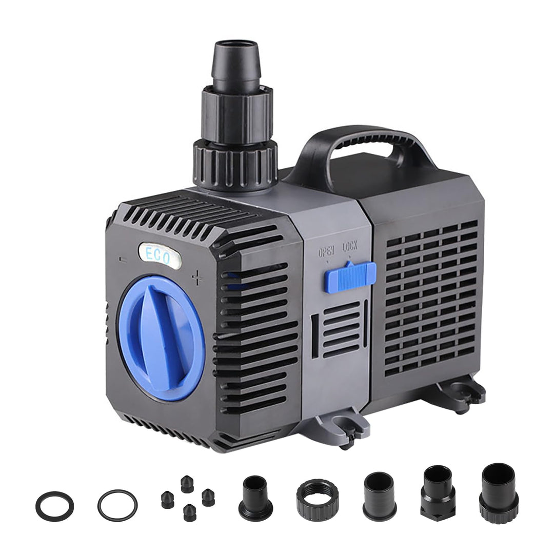 Teichpumpe Energiespar 3000 L/H 10W mit einstellbarem Durchfluss