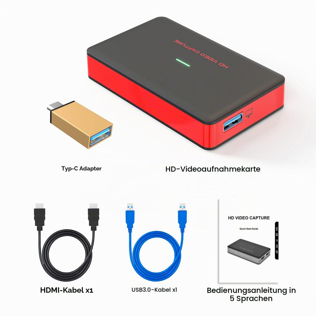 Video Capture Card USB 3.0 Full HD 1080p 60fps HDMI fuer PC - Bild 7