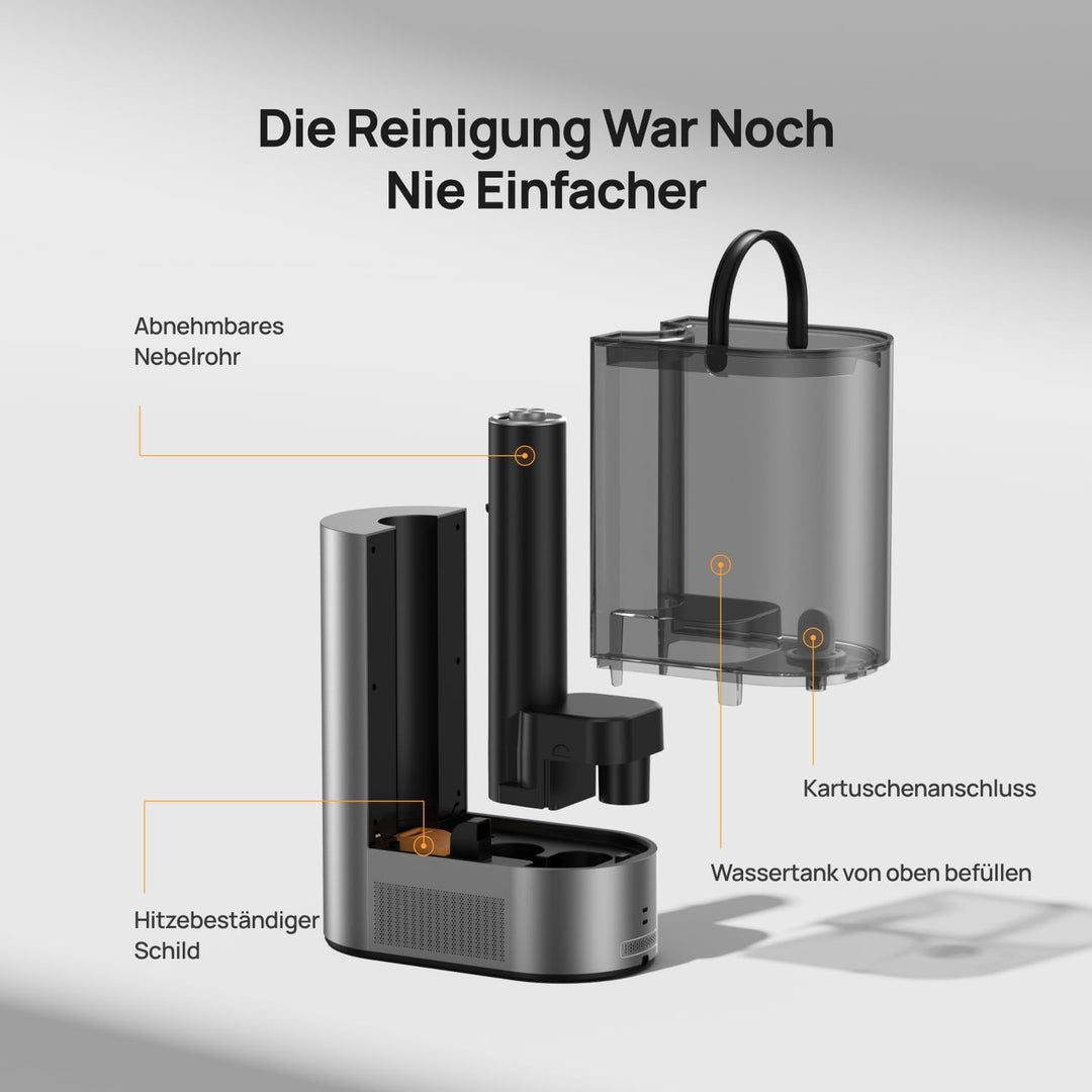 Luftbefeuchter Warm-Kaltnebel 6L Smart 500ml/h für grosse Räume - Bild 7