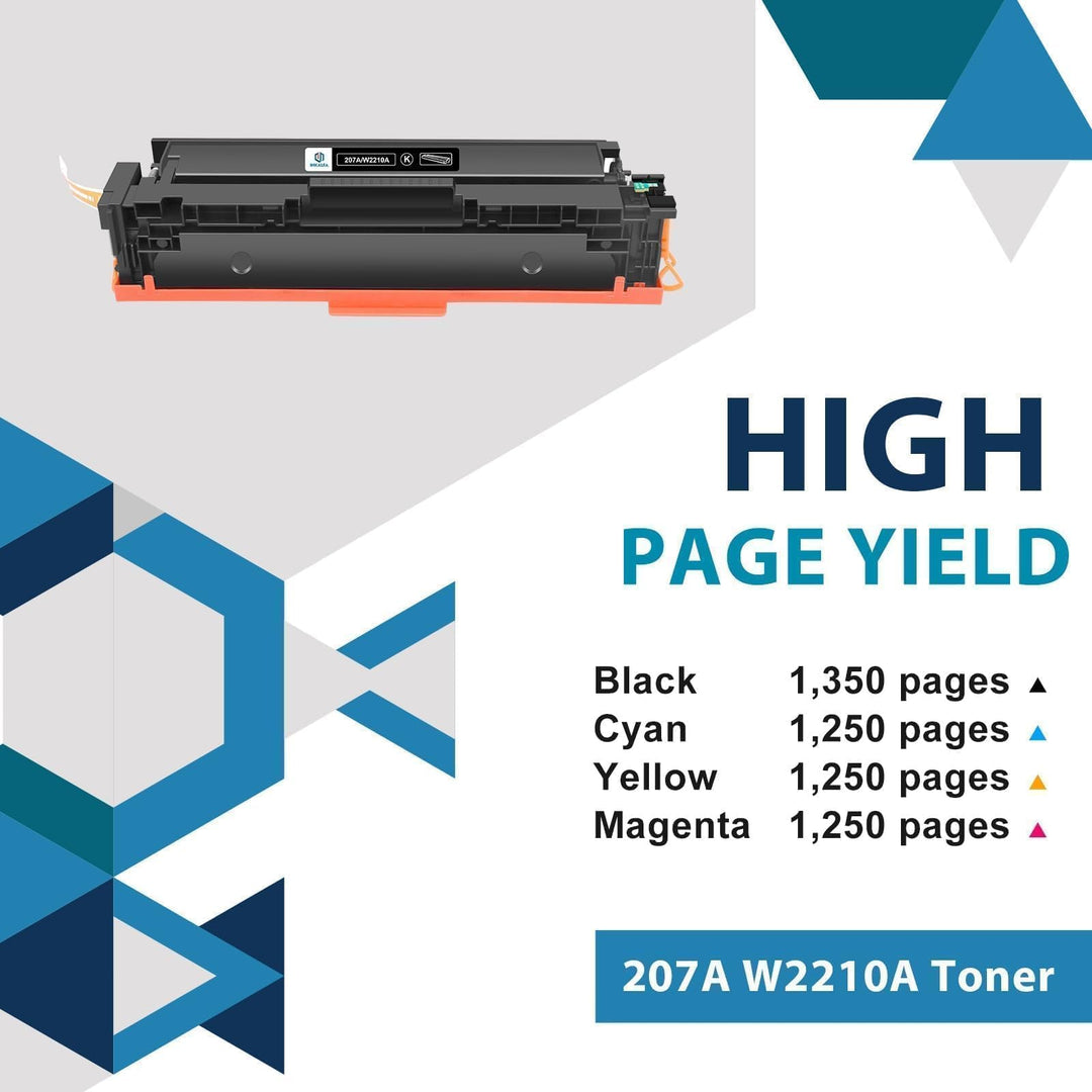 Toner Multipack 4-farbig für HP M283fdw M255dw mit Chip - Bild 2