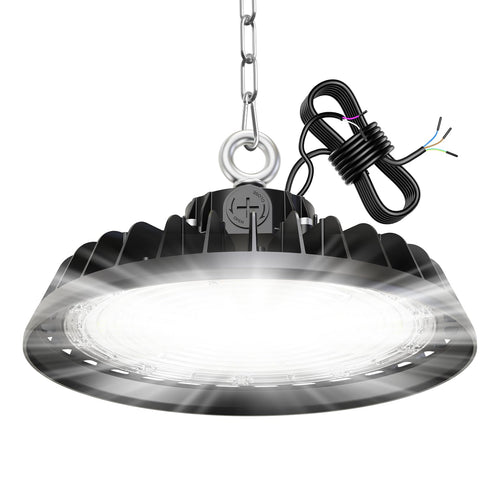 UFO LED Hallenleuchte 150W 25500lm dimmbar 6000K IP65