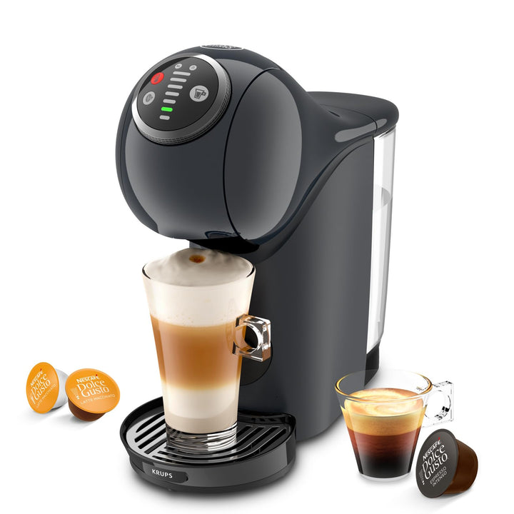 Kapselkaffeemaschine kompakt 1500W 0,8L mit Espresso Boost, grau - Bild 2