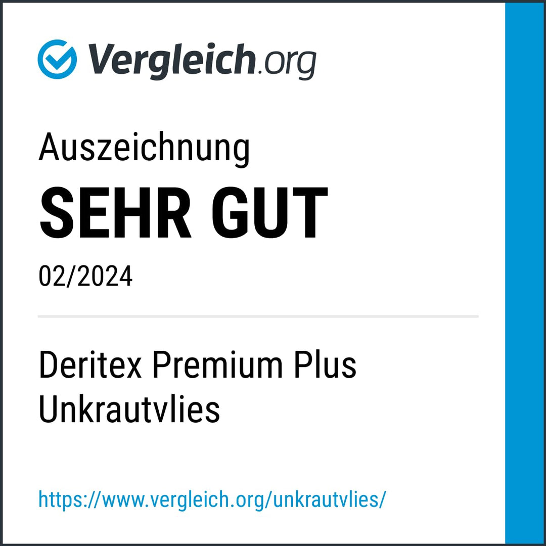 Unkrautvlies 180 g/m² Polyester &amp; Polypropylen 50x1 m Garten - Bild 9