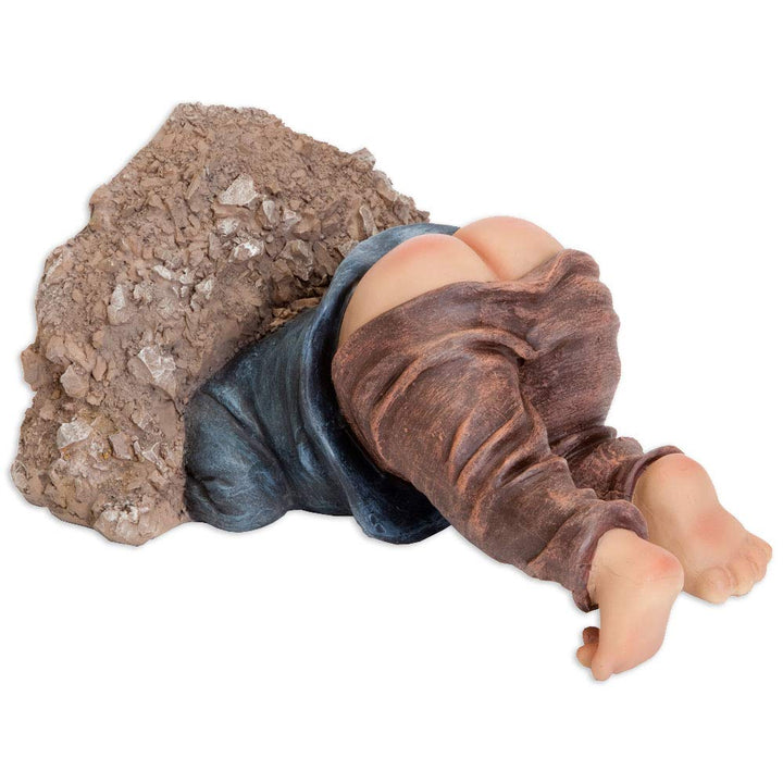 Gartenfigur Maulwurf grabend Polyresin handbemalt 25 cm - Bild 6