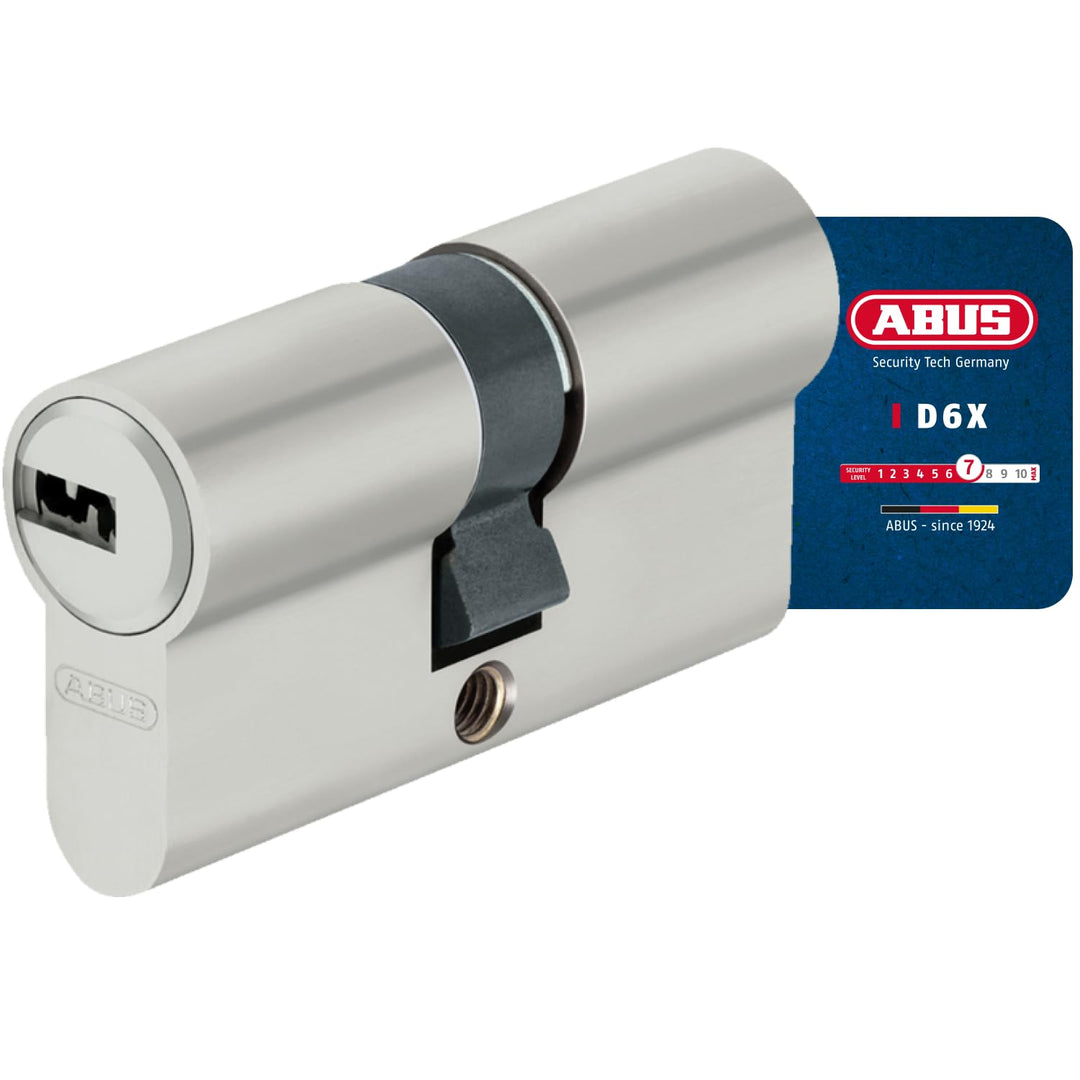 Doppelzylinder 30/60 mm Nickel mit Not- &amp; Gefahrenfunktion 5 Schlüssel