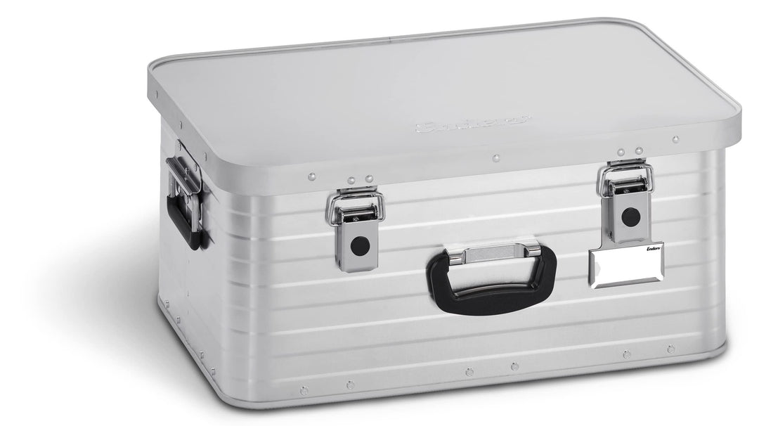 Aluminiumbox 47 L stapelbar spritzwasserdicht für Transport und Lager