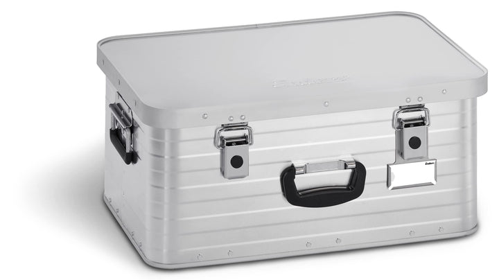 Aluminiumbox 47 L stapelbar spritzwasserdicht für Transport und Lager