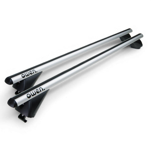 Dachträger Aluminium 135cm für geschlossene Reling 90kg Tragkraft