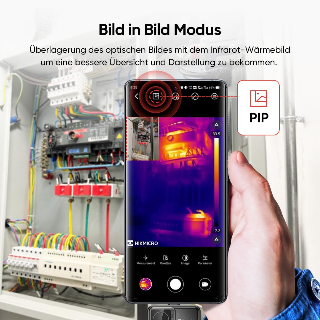 Wärmebildkamera Android Smartphone 256x192 IR 25Hz Plug &amp; Play - Bild 5