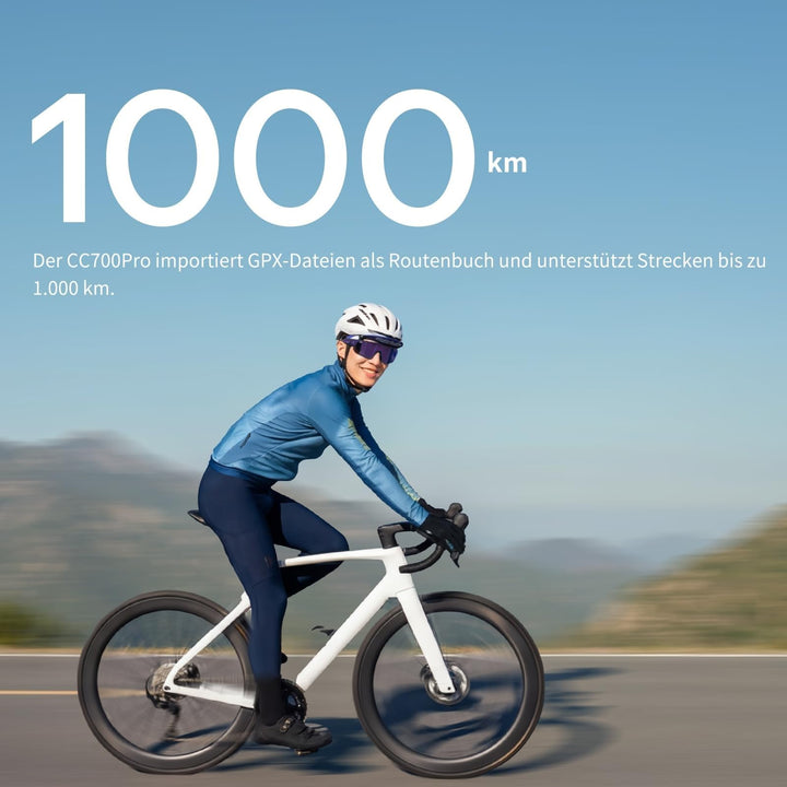Fahrradcomputer GPS 2,8 Zoll Touchscreen mit Kartennavigation ANT+ - Bild 6