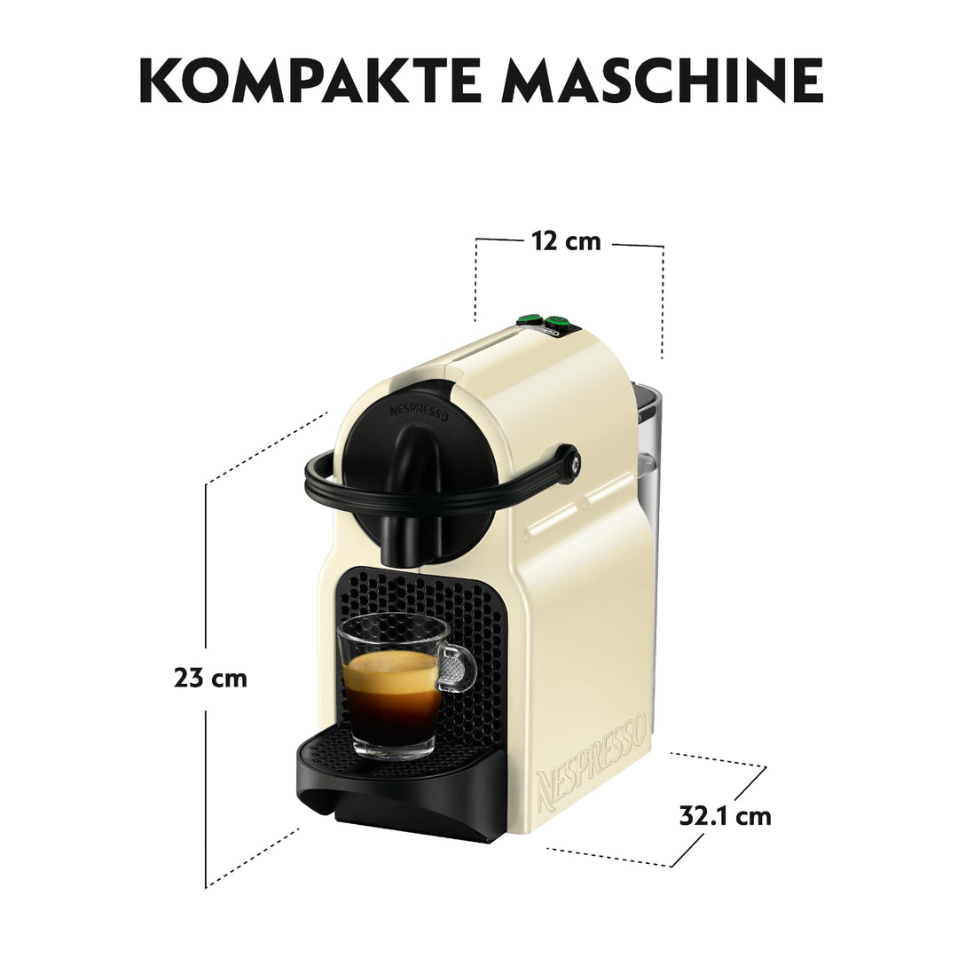 Kapselmaschine Espresso &amp; Lungo 0,7 L Wassertank Creme-Weiss - Bild 4