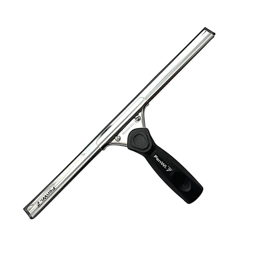 Fensterabzieher 35 cm Edelstahl-Schiene für Glas und Fliesen