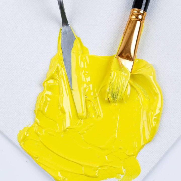 Acrylfarben-Set 12 x 500 ml halbmatt für Leinwand und Holz - Bild 5