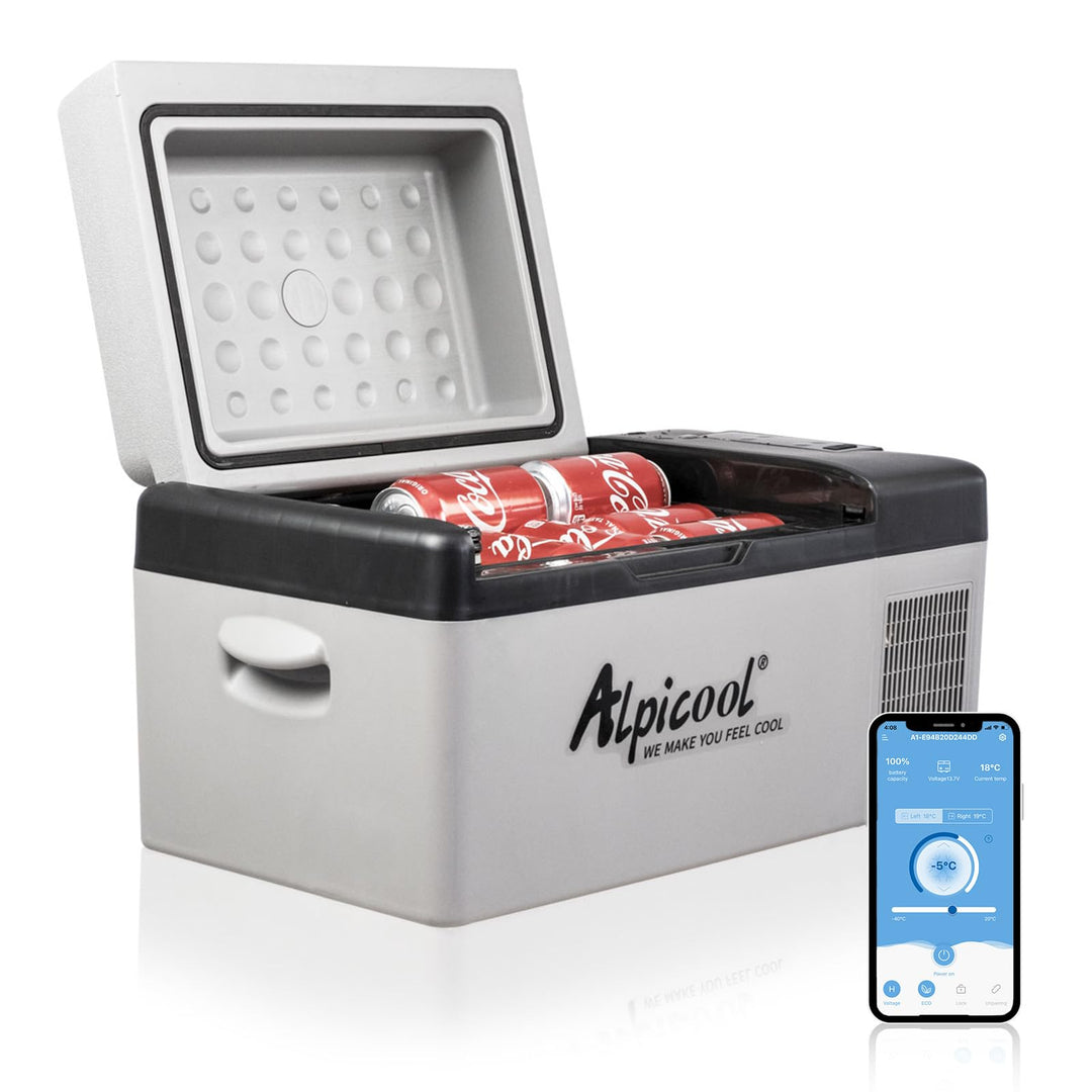 Kompressor Kühlbox 20L 12V für Auto und Camping -20°C bis 20°C