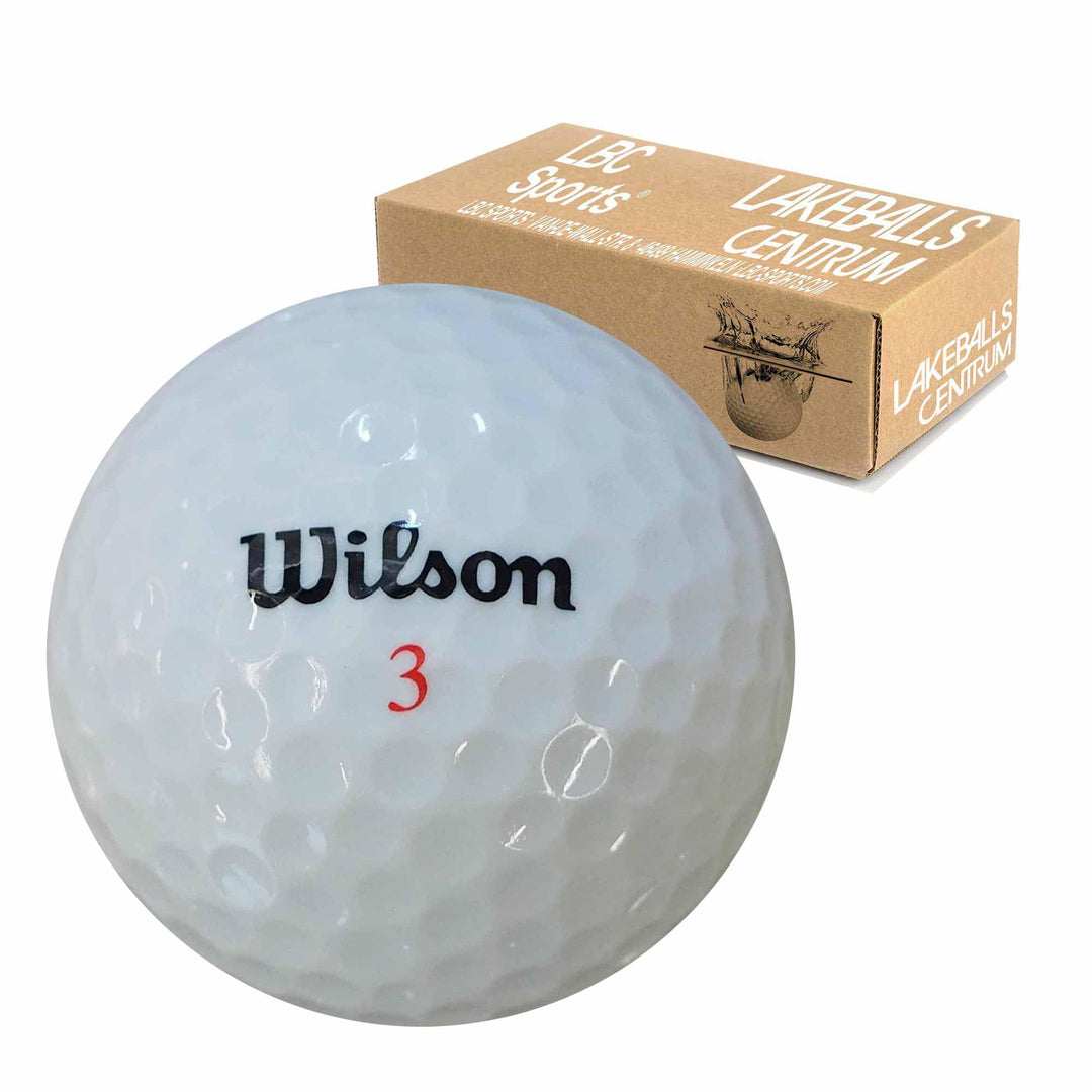 Golfbälle Wilson Lakeballs 50er-Set AAAAA Weiss Turnierqualität