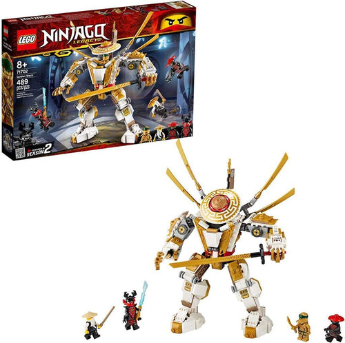 Klemmbausteine Ninjago Goldener Mech 489 Teile ab 8 Jahren