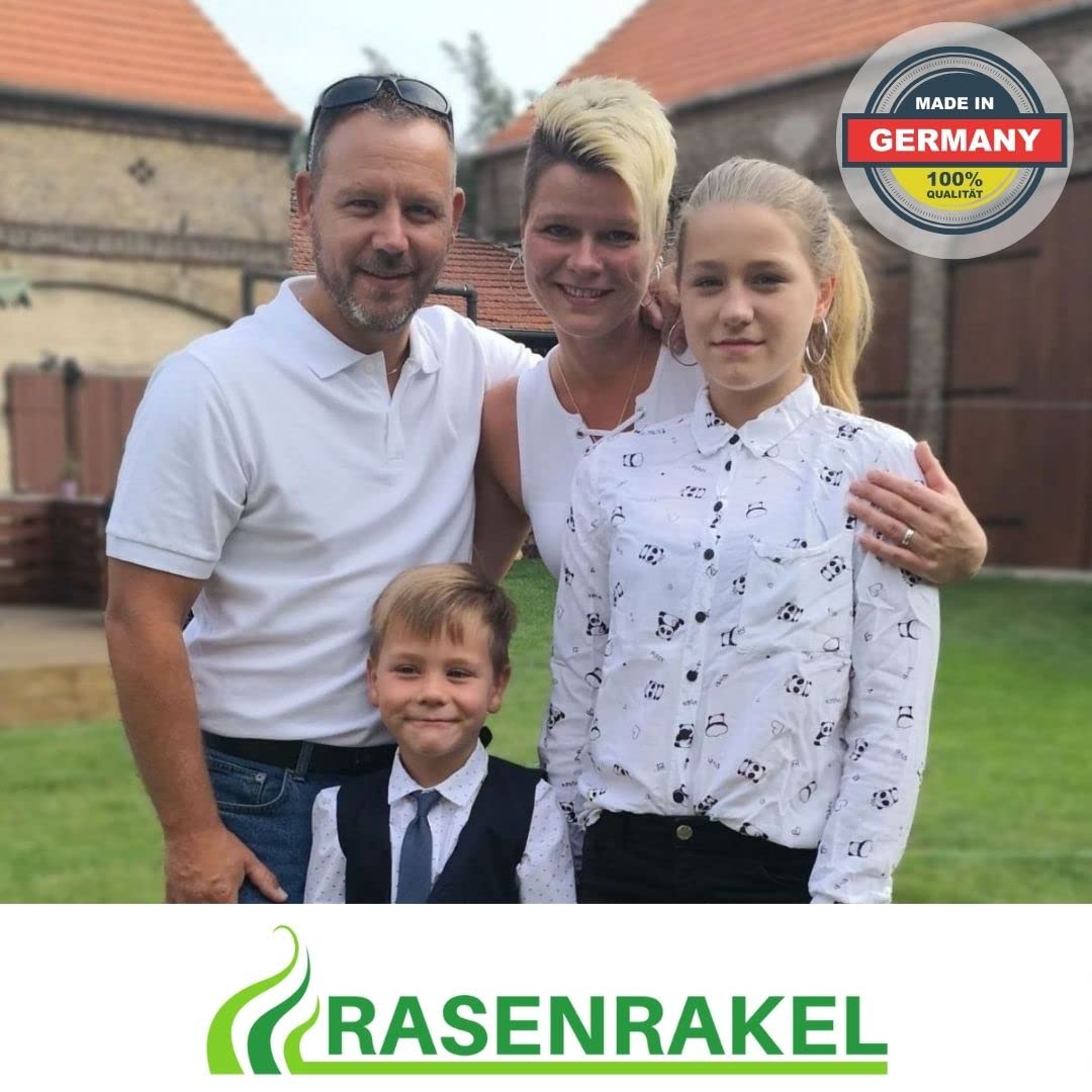 Rasenrakel Edelstahl V2A 80x30cm zum Sanden und Nivellieren - Bild 8
