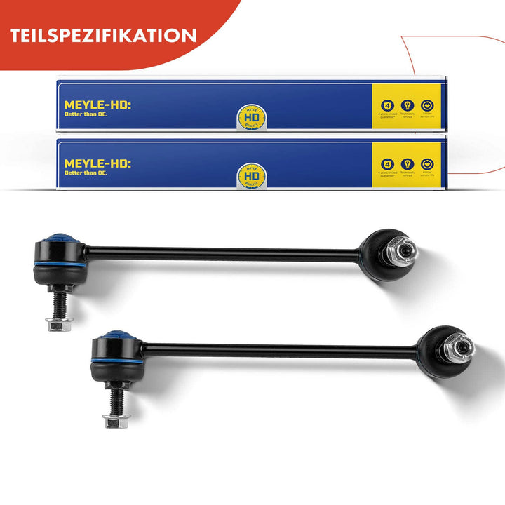 Koppelstange Vorderachse HD 335mm M12x1,5 2er-Set für VW-Modelle - Bild 2