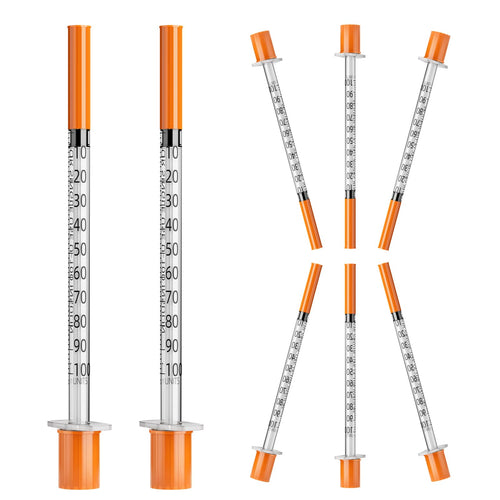 Einwegspritzen 1ml mit Skala 30G 8mm einzeln versiegelt 100 Stück
