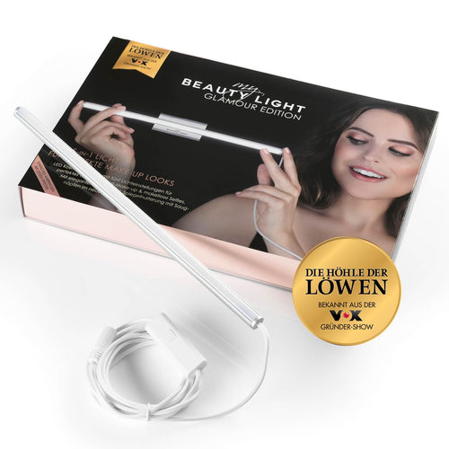 Spiegelleuchte LED 5-in-1 Tageslicht dimmbar fuer Make-up