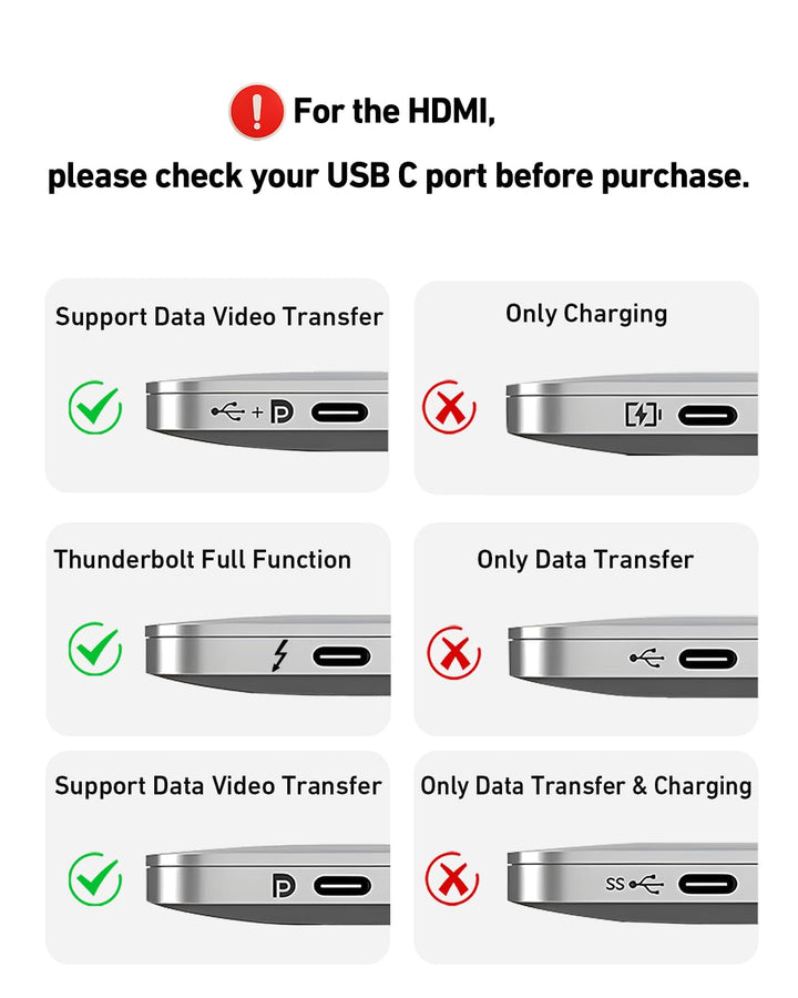 Laptop Ständer mit 6-in-1 USB-C Dockingstation HDMI 4K Aluminium - Bild 8