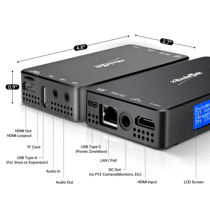 4K HDMI NDI Encoder Decoder für Live-Streaming und E-Sport - Bild 9