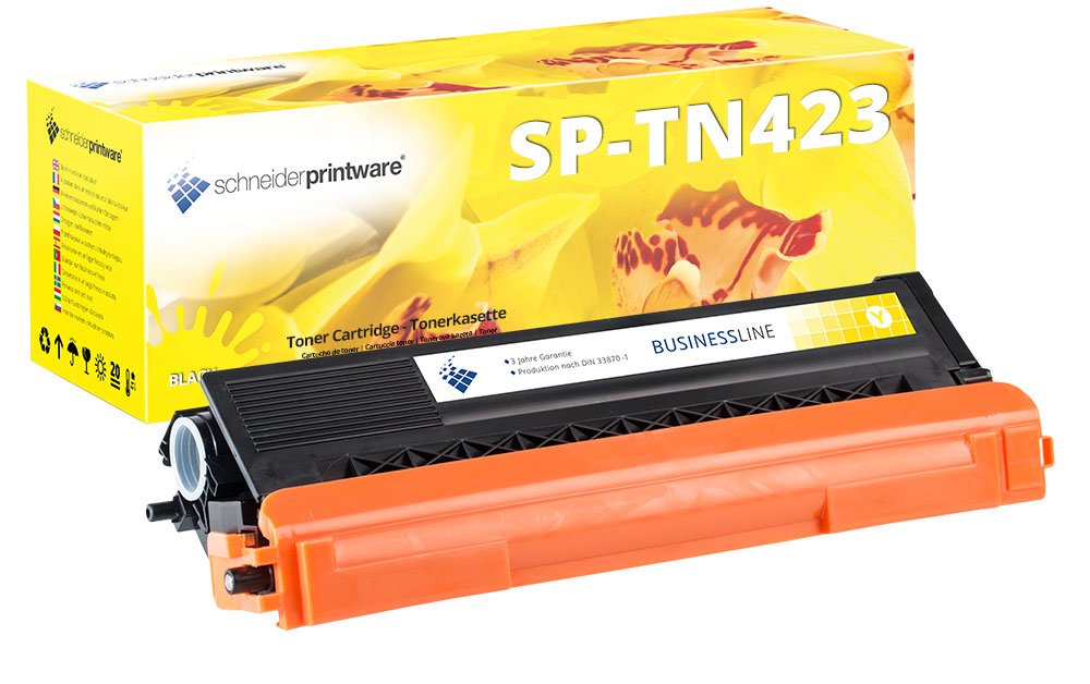 Toner-Set 4-farbig CMYK für Brother TN-423 / TN-421 kompatibel - Bild 5