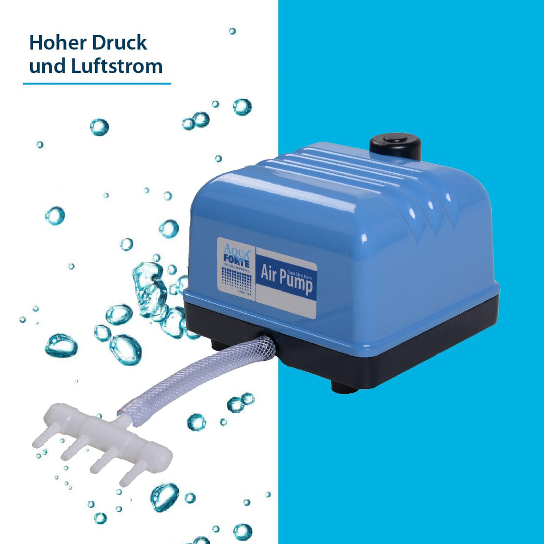 Teich-Luftpumpe Aluminium 35W 40 l/min für Gartenteich - Bild 4