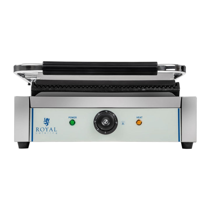 Kontaktgrill Elektrogrill 2200W Gusseisen mit Fettauffangschale - Bild 4