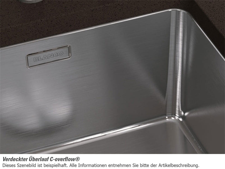 Einbauspüle Edelstahl Seidenglanz 490x440mm mit InFino-Ablauf - Bild 7