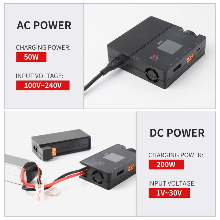 RC Akku Ladegerät AC/DC 50W/200W Balance Lader für LiPo NiMH Pb - Bild 6
