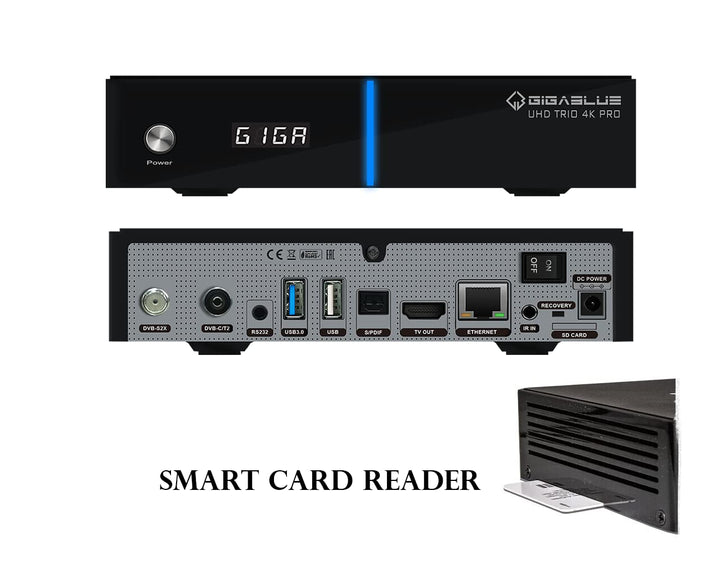 Sat/Kabel/DVB-T2 Receiver 4K UHD Combo mit WLAN 1200 Mbps - Bild 5