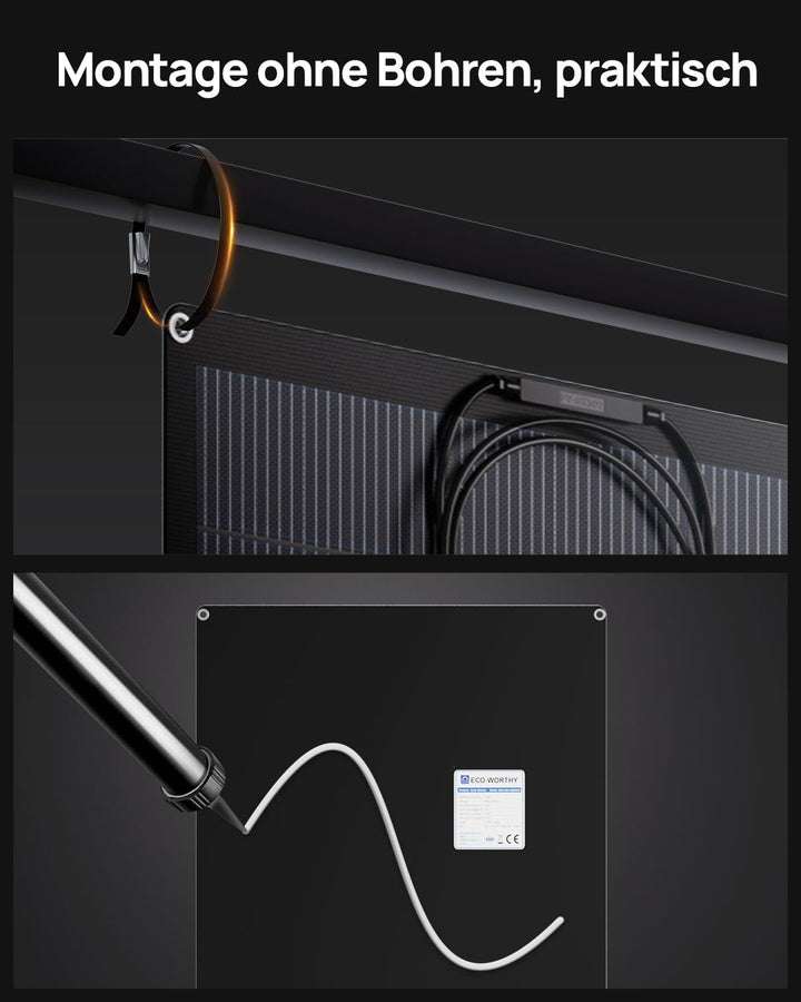 Flexibles Solarpanel 200W ETFE N-Typ 25% Wirkungsgrad - Bild 6