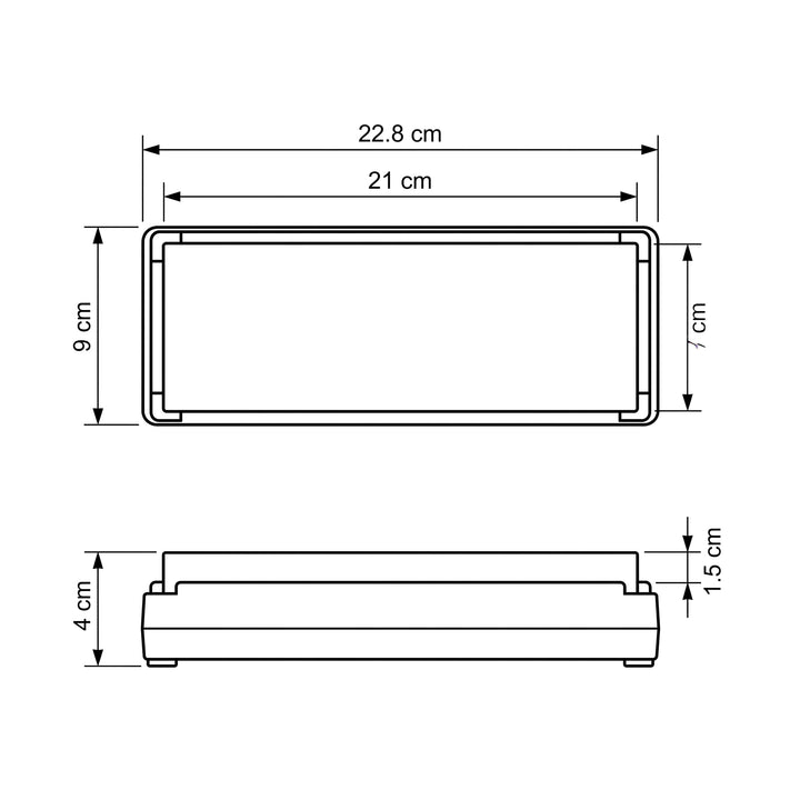 Schleifstein Keramik Körnung 320 für Messer &amp; Klingen 210x70mm - Bild 4