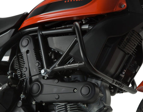 Sturzbügel Ducati Scrambler / Sixty2 Stahl schwarz pulverbeschichtet