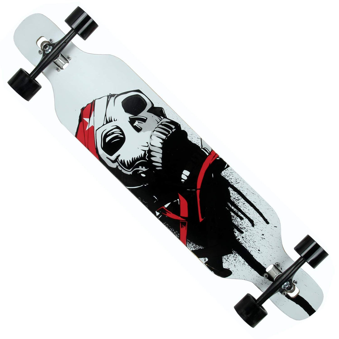 Camber Longboard Ahornholz 106cm Drop-Through Flex2 bis 84kg - Bild 8