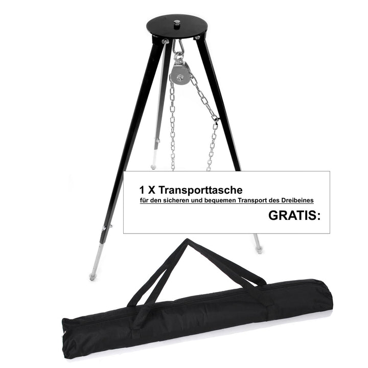 Dreibein Schwenkgrill Gulaschkessel 2m höhenverstellbar bis 50 kg - Bild 8