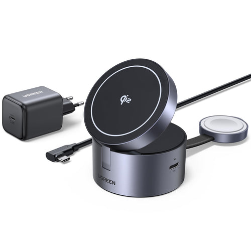 3-in-1 Wireless Charger Qi2 15W für iPhone Apple Watch AirPods