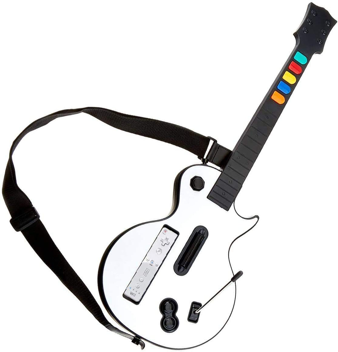 Gitarrencontroller Wii kabellos Les-Paul-Stil für Guitar Hero &amp; Rock Band