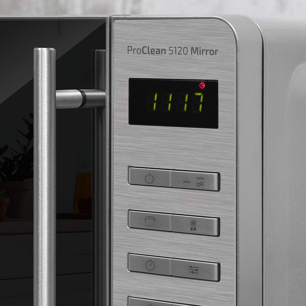 Mikrowelle mit Grill 20 L Edelstahl Spiegeltür 700 W / 800 W - Bild 5