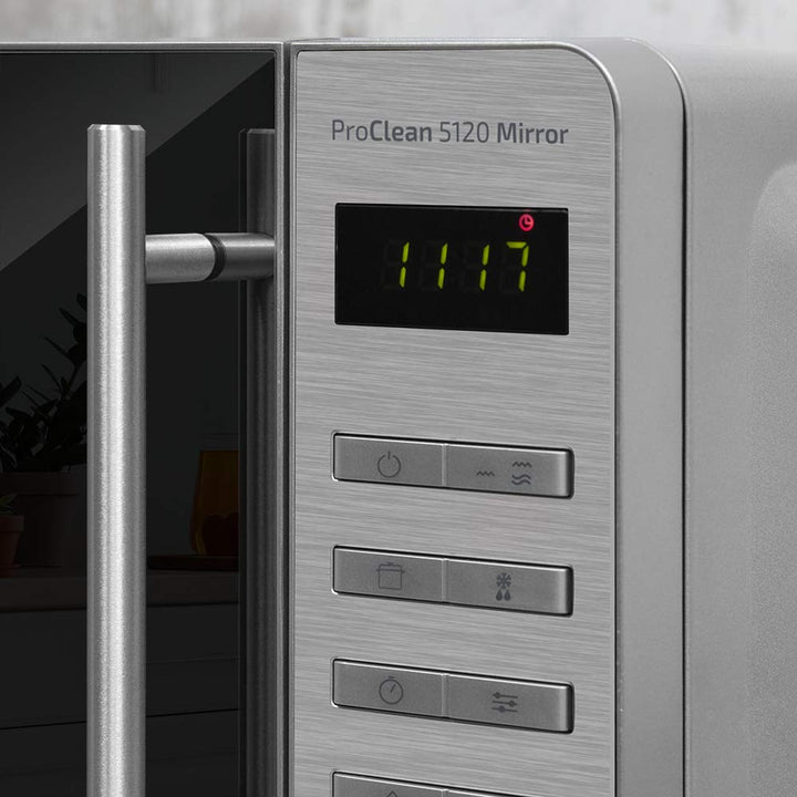 Mikrowelle mit Grill 20 L Edelstahl Spiegeltür 700 W / 800 W - Bild 5