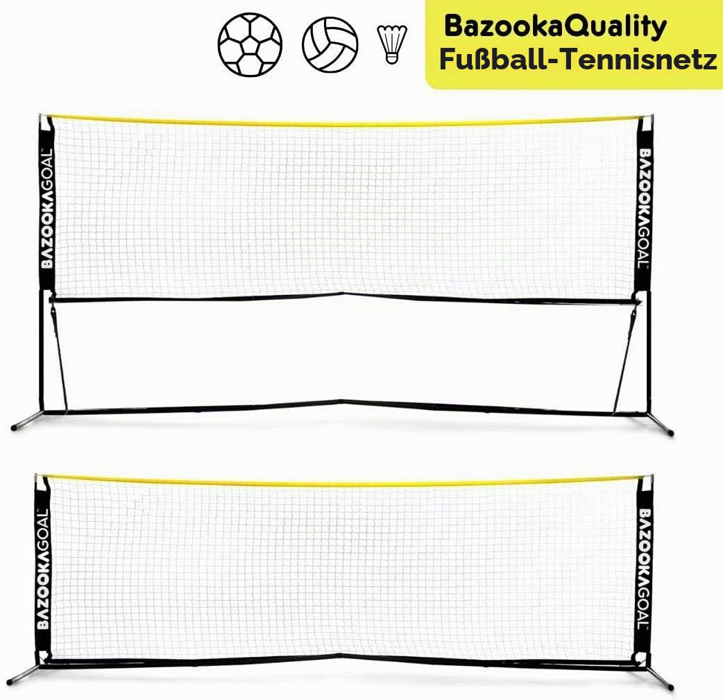 Multisport-Netz 300x100-150cm faltbar für Tennis Volleyball Badminton - Bild 5