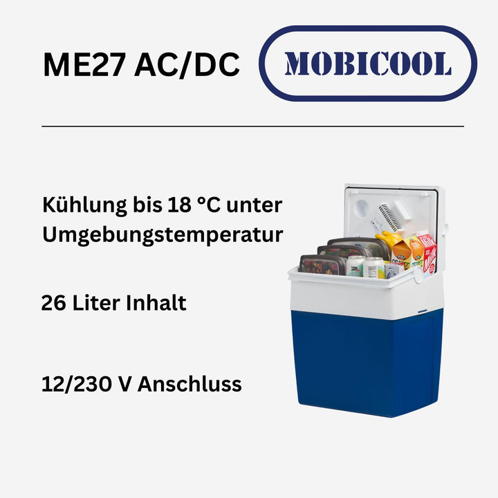 Elektrische Kühlbox 26L mit Eco/Max-Modus für Auto und Camping - Bild 2