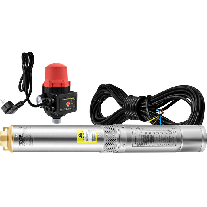 Tiefbrunnenpumpe Edelstahl 750 W 105 l/min Förderhöhe 62 m - Bild 12