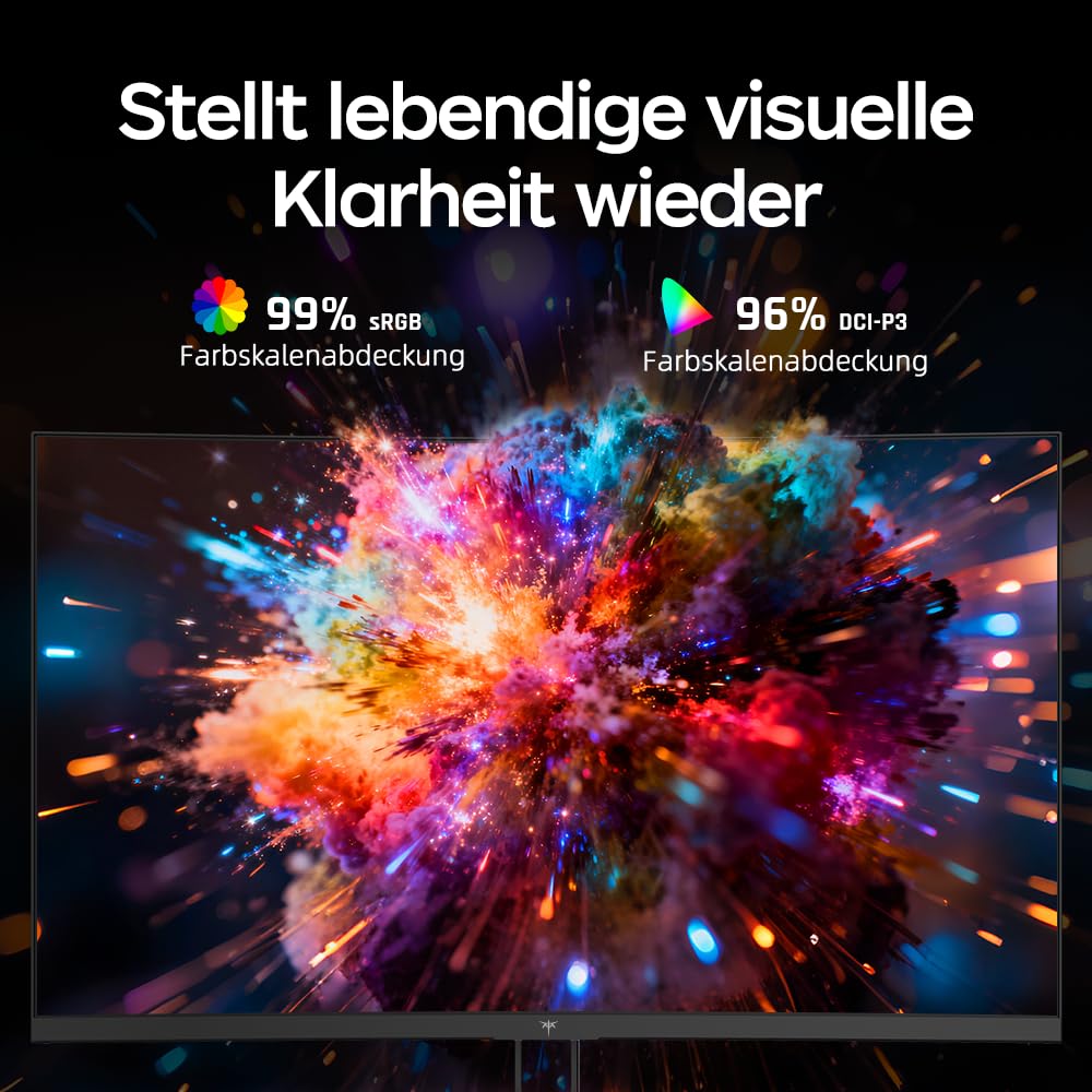 Curved Gaming Monitor 32 Zoll 240Hz VA-Panel FHD 1ms für E-Sport - Bild 7