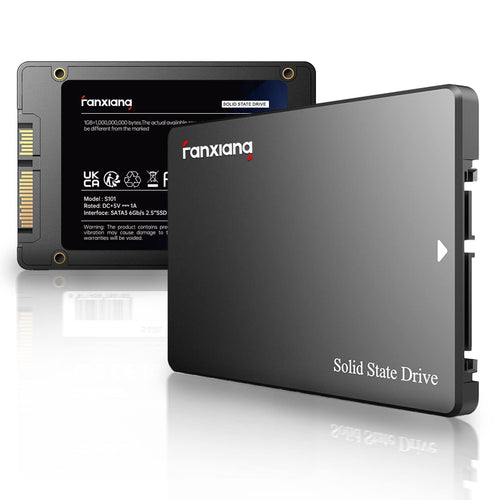 Interne SSD SATA III 2,5" 1 TB 3D TLC NAND 550 MB/s für Laptop & Desktop