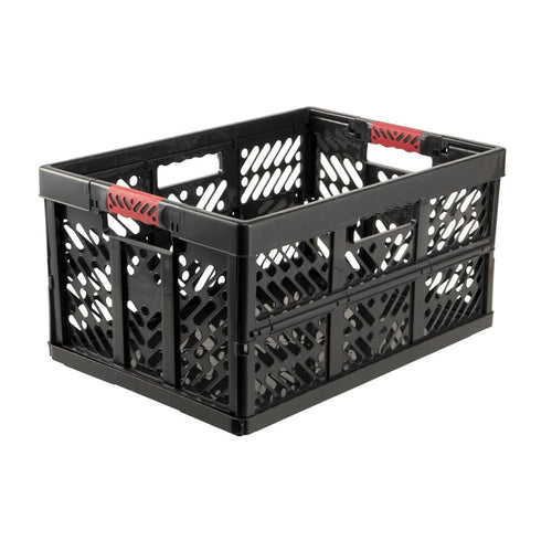Klappboxen 4er-Set 45 l Lebensmittelecht mit Soft-Touch Griff