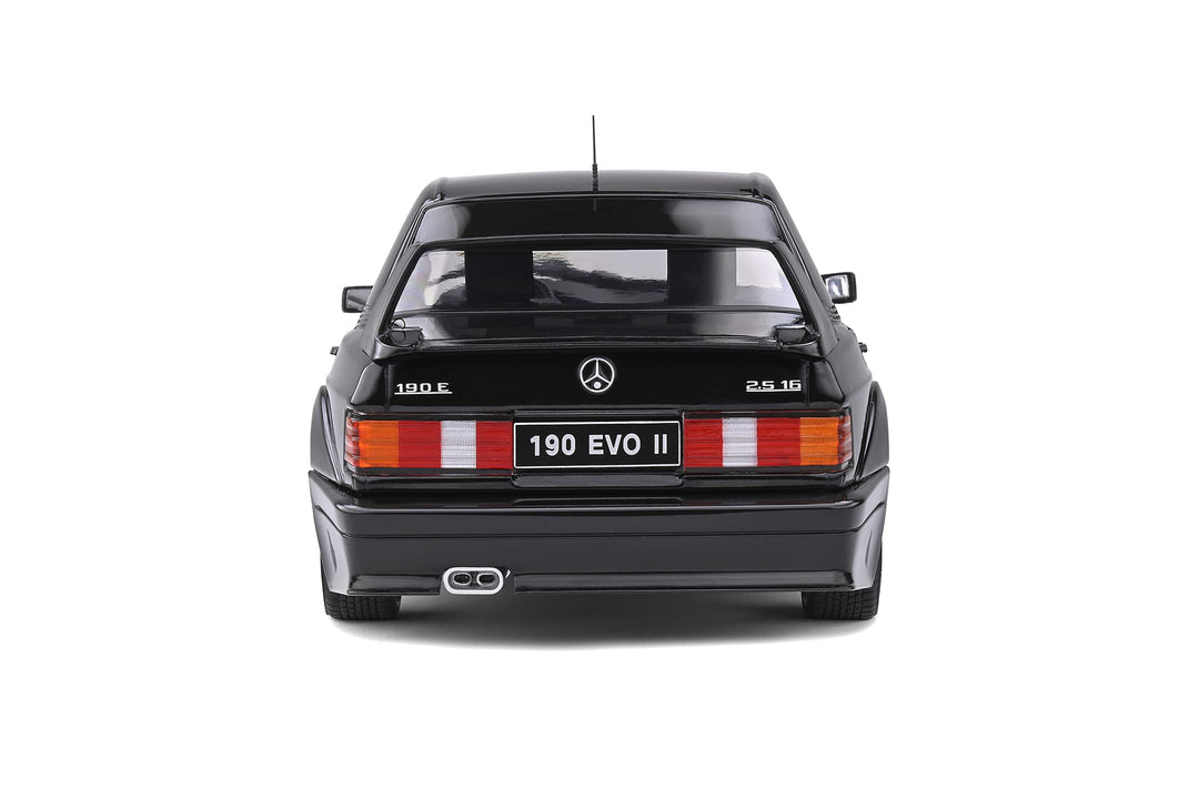 Modellauto Mercedes-Benz 190E Evo II Druckguss Metall 1:18 schwarz - Bild 4