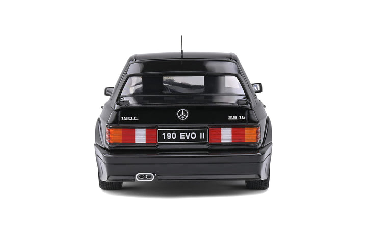 Modellauto Mercedes-Benz 190E Evo II Druckguss Metall 1:18 schwarz - Bild 4